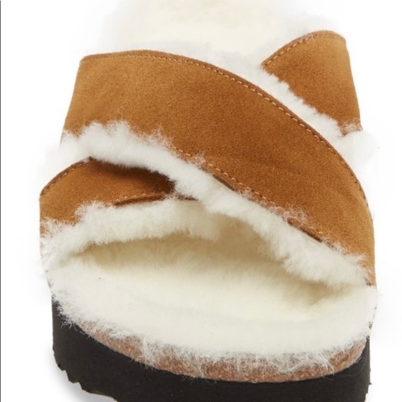 Birkenstock Papillo daytona shearling sandal - Picture 15 of 16